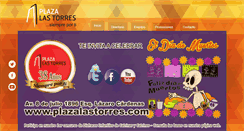 Desktop Screenshot of plazalastorres.com